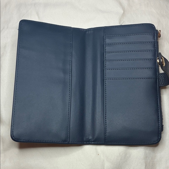 Nanette Lepore Midnight Blue Snap and Go Wallet - Picture 4 of 8